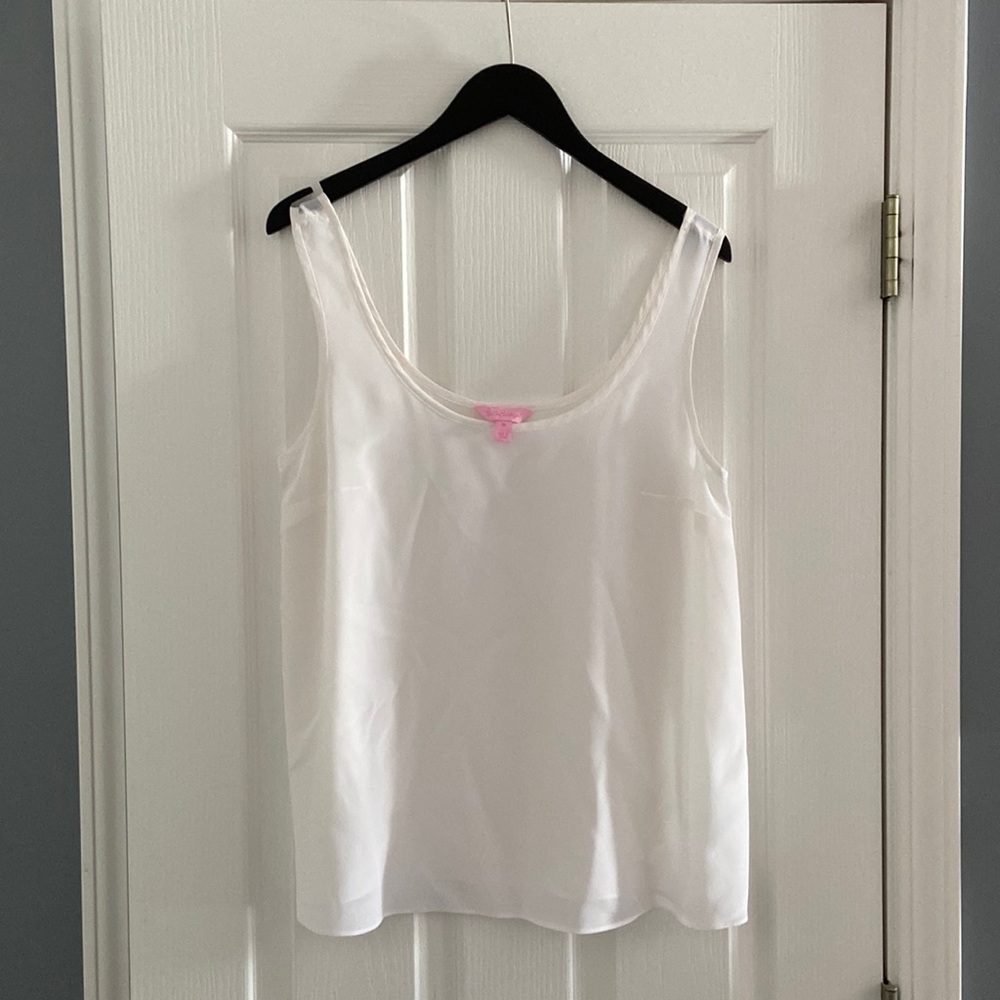 Lilly Pulitzer silk tank top NWOT